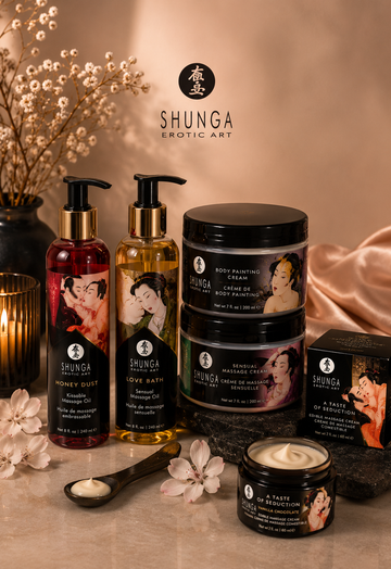Pleasurements — Shunga Massage Oils & Creams · Premium Collection