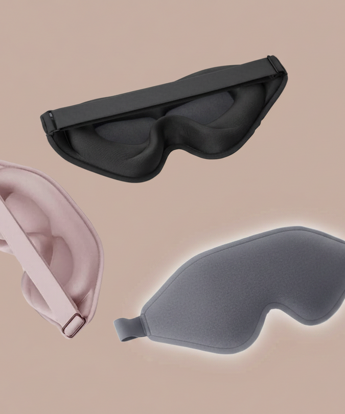 Pleasurements – Liebe Seele 3d Blackout Mask Super Soft Sleeping Blindfold – Grey