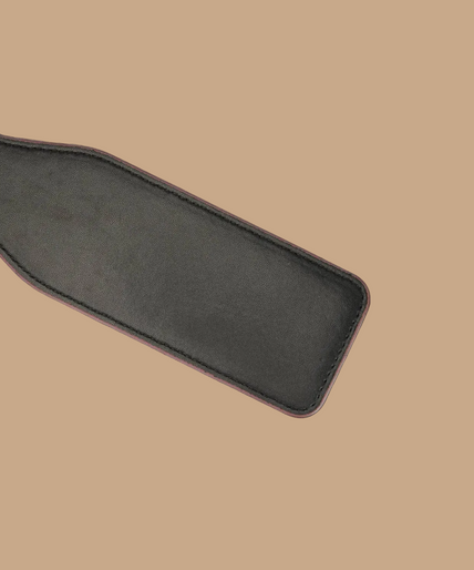Liebe Seele Leather Spanking Paddle – Wine Red Liebe Seele Leather Spanking Paddle – Wine Red