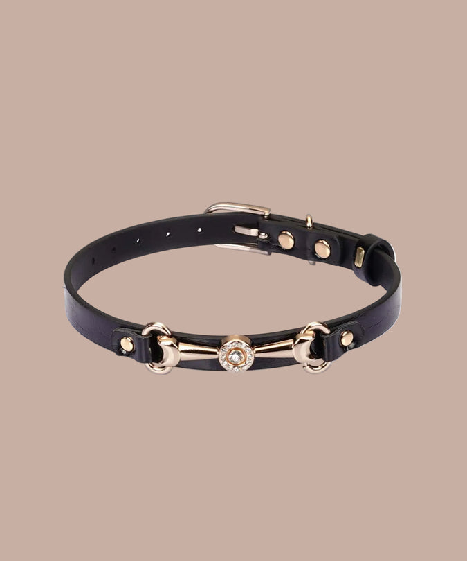Liebe Seele Luxe Strass Halsband 0,5
