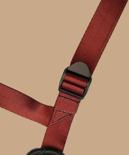 Liebe Seele Universal Leather Strap-On Harness – Wine Red Liebe Seele Universal Leather Strap-On Harness – Wine Red