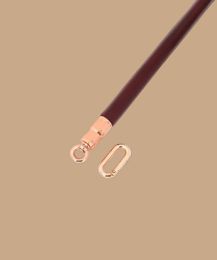 Liebe Seele Leather Spreader Bar – Wine Red Liebe Seele Leather Spreader Bar – Wine Red