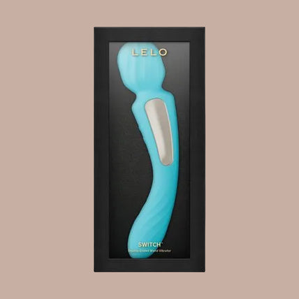 LELO – SWITCH Couples Vibrator – Aqua - by Pleasurements LELO – SWITCH Couples Vibrator – Aqua - by Pleasurements