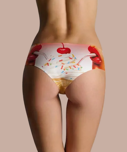 Maison Close – Comic Strip Hipster Panty Ice Cream Pink Maison Close – Comic Strip Hipster Panty Ice Cream Pink