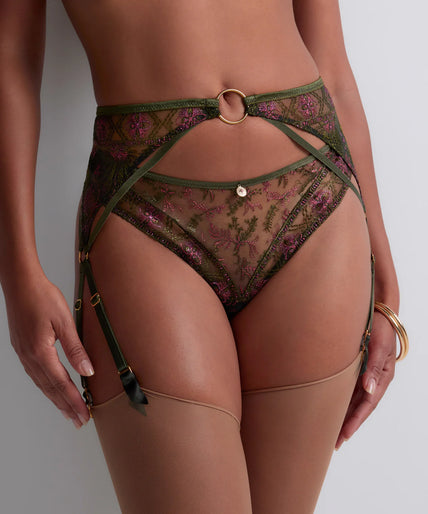 Aubade Sounds of Heart Thong - Dark Garden Aubade Sounds of Heart Thong - Dark Garden