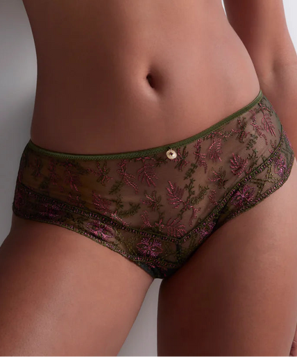 Aubade Sounds of Heart Cheeky Brief - Dark Garden Aubade Sounds of Heart Cheeky Brief - Dark Garden
