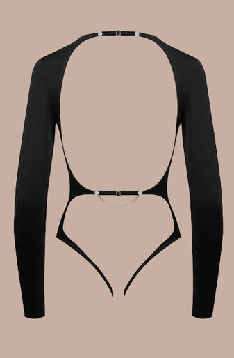 Maison Close – Tapage Nocturne Backless Jewelry Bodysuit Black Maison Close – Tapage Nocturne Backless Jewelry Bodysuit Black