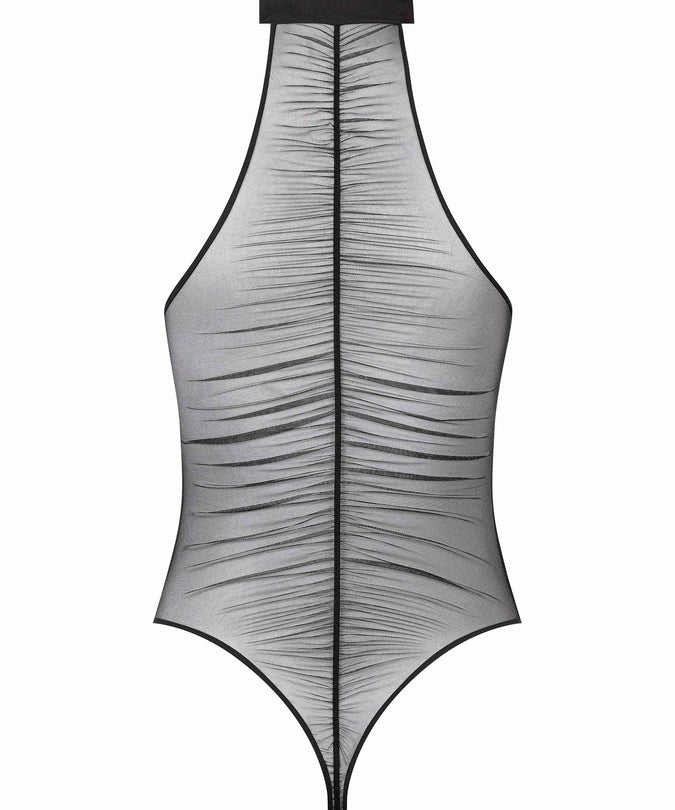 Scandale – Nuit Fauve Thong Body American Collar Black