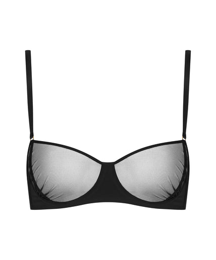 Scandale – Nuit Fauve Triangle Bra Black Scandale – Nuit Fauve Triangle Bra Black