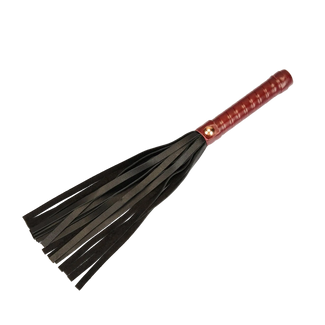 Liebe Seele Wine Red Leather Mini Flogger Liebe Seele Wine Red Leather Mini Flogger