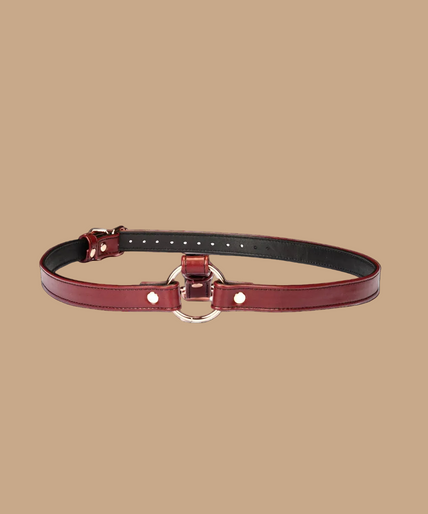Liebe Seele Leather Hip Harness – Wine Red Liebe Seele Leather Hip Harness – Wine Red