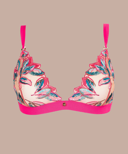 Atelier Amour – Oiseau de Paradis Unwired Triangle Bra Cherry Atelier Amour – Oiseau de Paradis Unwired Triangle Bra Cherry