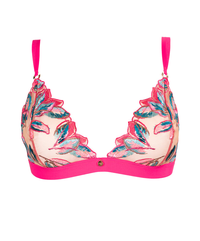 Atelier Amour – Oiseau de Paradis Beha Zonder Beugel Driehoek Kers