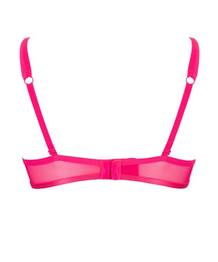 Atelier Amour Oiseau de Paradis Triangel BH met beugel - Kersen Atelier Amour Oiseau de Paradis Triangel BH met beugel - Kersen