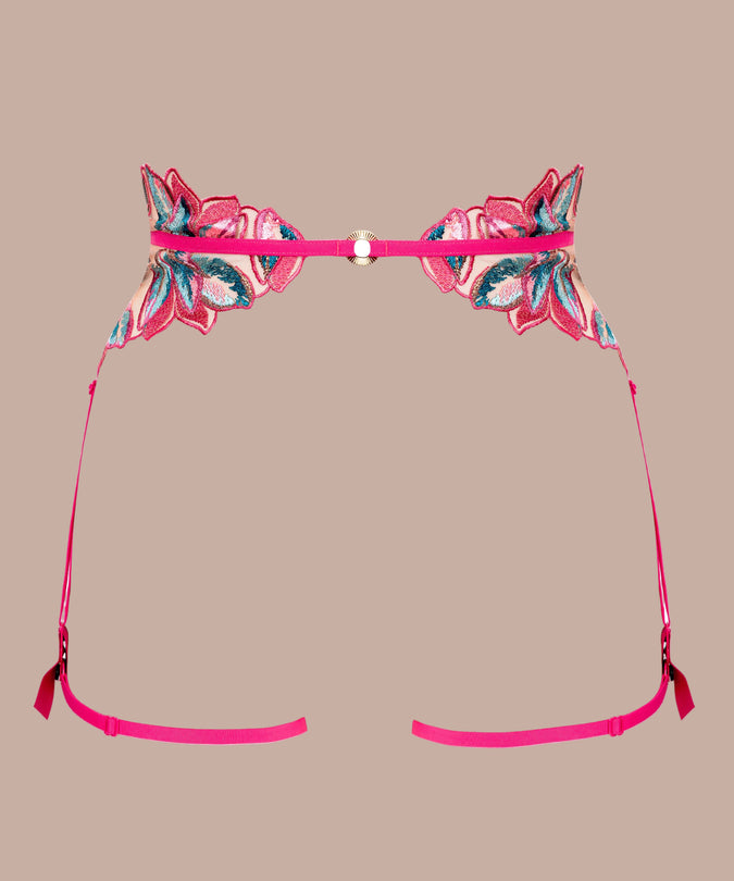Atelier Amour – Oiseau de Paradis Suspender Cherry