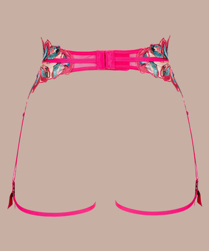 Atelier Amour – Oiseau de Paradis Suspender Cherry Atelier Amour – Oiseau de Paradis Suspender Cherry