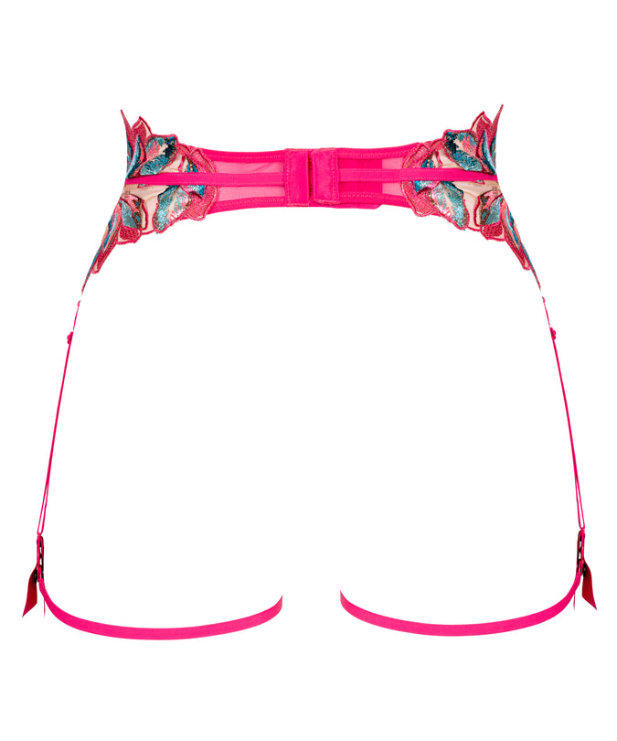 Atelier Amour – Oiseau de Paradis Suspender - Cherry