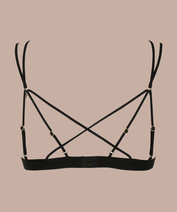 Atelier Amour – Après Minuit Unwired Triangle Bra Black