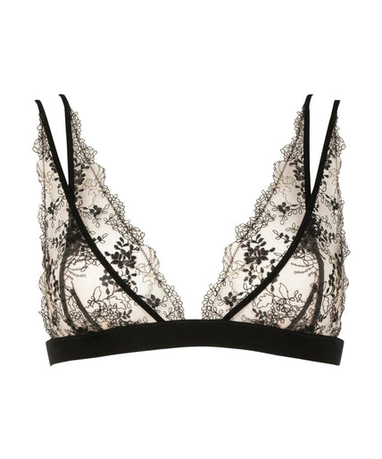 Atelier Amour Après Minuit Triangle BH zonder beugel - Zwart Atelier Amour Après Minuit Triangle BH zonder beugel - Zwart