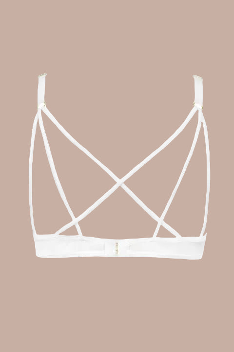 Atelier Amour – Après Minuit Wired Triangle Bra Ivory