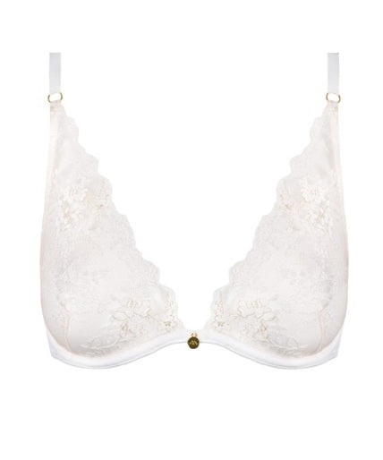 Atelier Amour Après Minuit Wired Triangle Bra – Ivory Atelier Amour Après Minuit Wired Triangle Bra – Ivory