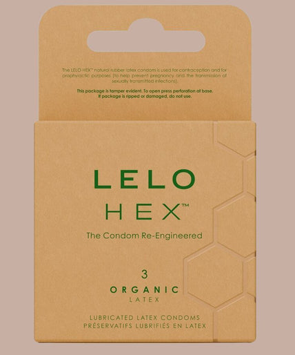 LELO HEX Organische Condooms – 3 Stuks LELO HEX Organische Condooms – 3 Stuks