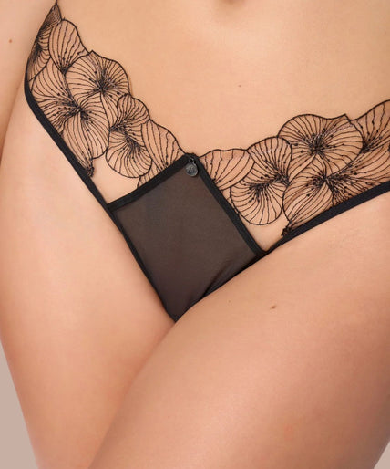 Atelier Amour – Menu Plaisir Tanga Zwart Atelier Amour – Menu Plaisir Tanga Zwart
