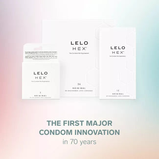 Pleasure Number 18 by LELO: HEX Condoms Original 36 Pack Pleasure Number 18 by LELO: HEX Condoms Original 36 Pack