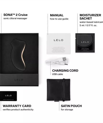 Pleasure nummer 27 van LELO: SONA 2 Zwart - Sonische stimulator Pleasure nummer 27 van LELO: SONA 2 Zwart - Sonische stimulator