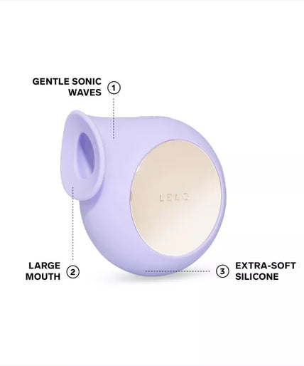 LELO – SILA Clitoral Wave Stimulator – Lilac - by Pleasurements LELO – SILA Clitoral Wave Stimulator – Lilac - by Pleasurements