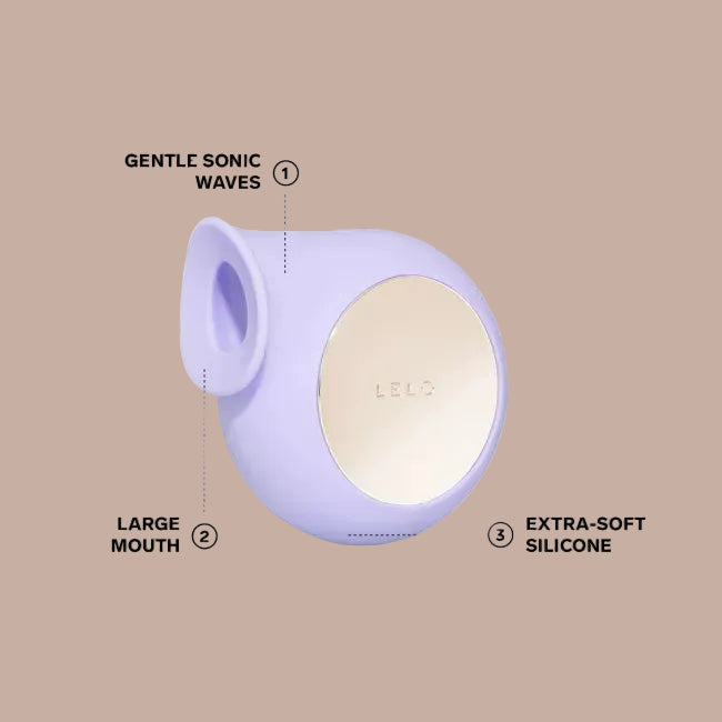 Pleasure Number 21 by LELO: Sila Lilac - Sonic Massager