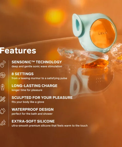 Pleasure nummer 21 van LELO: Sila Lilac - Sonische massager Pleasure nummer 21 van LELO: Sila Lilac - Sonische massager