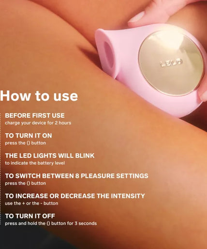 Pleasure nummer 21 van LELO: Sila Lilac - Sonische massager Pleasure nummer 21 van LELO: Sila Lilac - Sonische massager