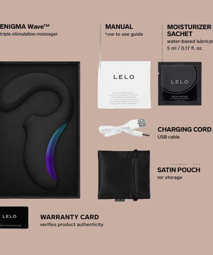 Pleasure Number 20 by LELO: ENIGMA Wave Black - Sonic Vibrator Pleasure Number 20 by LELO: ENIGMA Wave Black - Sonic Vibrator