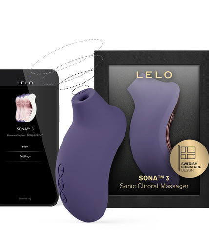 Pleasure Number 24 by LELO: SONA 3 Cruise Plum - Sonic Stimulator Pleasure Number 24 by LELO: SONA 3 Cruise Plum - Sonic Stimulator