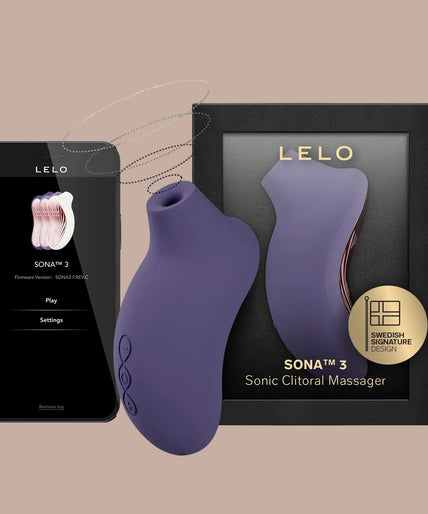 LELO – SONA 3 Cruise Sonic Clitoral Massager – Plum - by Pleasurements LELO – SONA 3 Cruise Sonic Clitoral Massager – Plum - by Pleasurements
