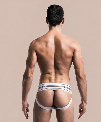 Mob – Classic White Thong Mob – Classic White Thong