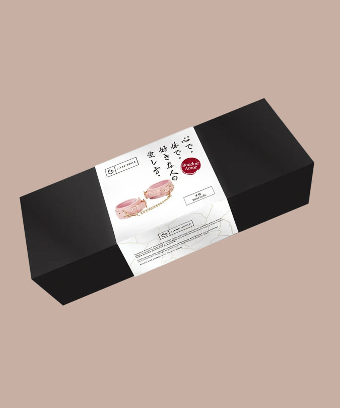 Liebe Seele Boudoir Amor Vegan Ankle Cuffs – Blush Pink
