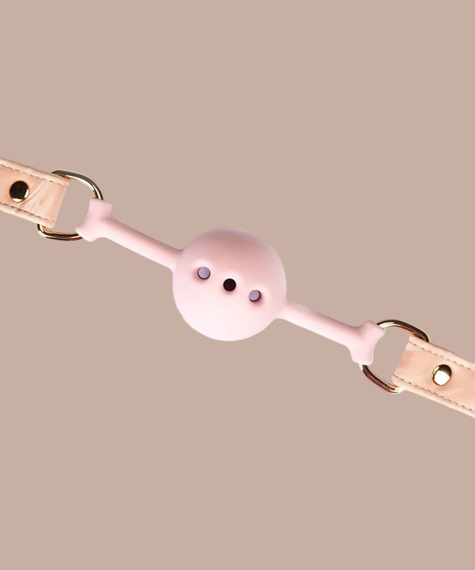 Liebe Seele Boudoir Amor Vegan Ball Gag – Blush Roze