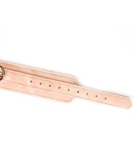 Liebe Seele Boudoir Amor Vegan Collar with Leash – Blush Pink Liebe Seele Boudoir Amor Vegan Collar with Leash – Blush Pink