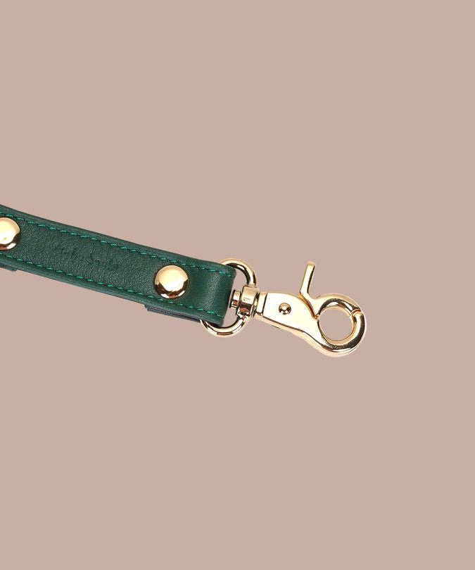 Liebe Seele Cow Leather Hog Tie Clips – Mossy Chic Green