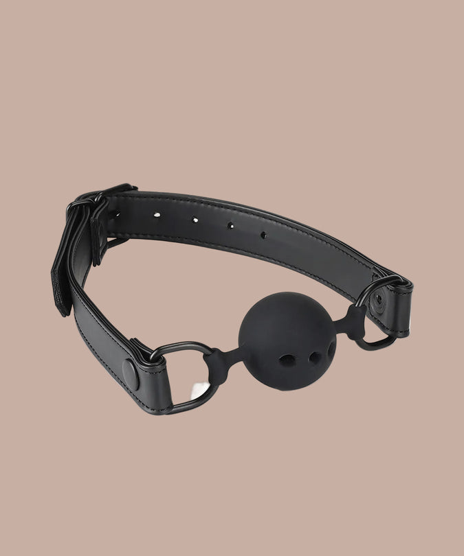 Liebe Seele Vegan Fetish Ball Gag – Black