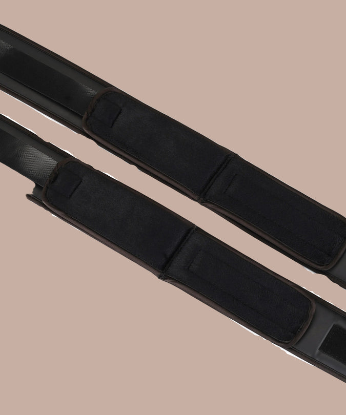 Liebe Seele Vegan Fetish Wrist to Thigh Cuffs – Black