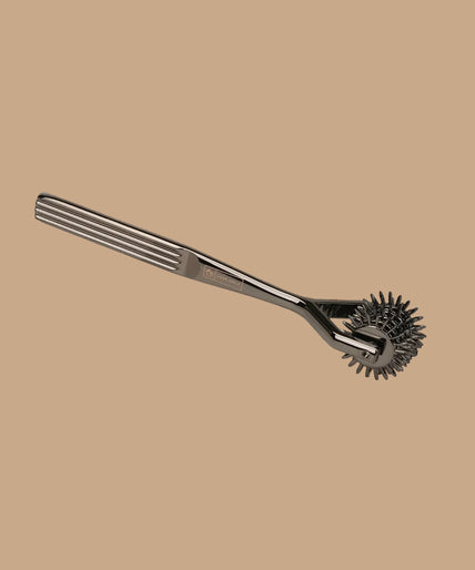 Liebe Seele X-Rose Five Row Wartenberg Pinwheel — Silver Liebe Seele X-Rose Five Row Wartenberg Pinwheel — Silver