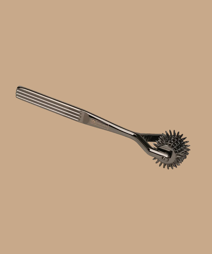 Liebe Seele X-Rose Five Row Wartenberg Pinwheel — Silver