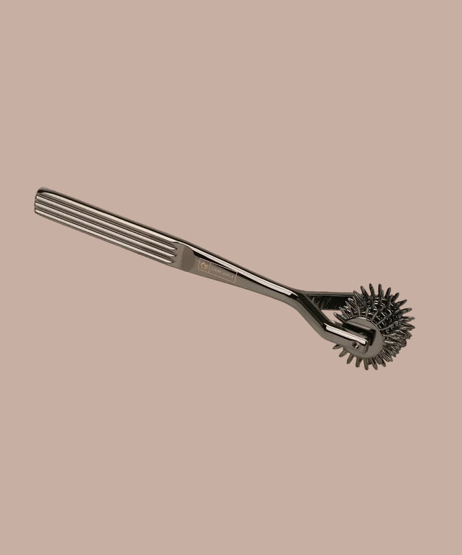 Liebe Seele X-Rose Five Row Wartenberg Pinwheel – Silver