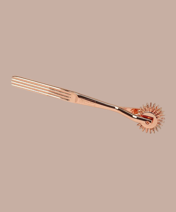 Liebe Seele X-Rose Triple Row Wartenberg Pinwheel – Silver
