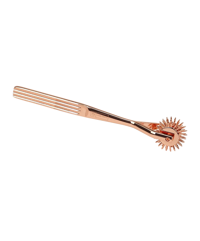 Liebe Seele X-Rose Triple Row Wartenberg Pinwheel — Black
