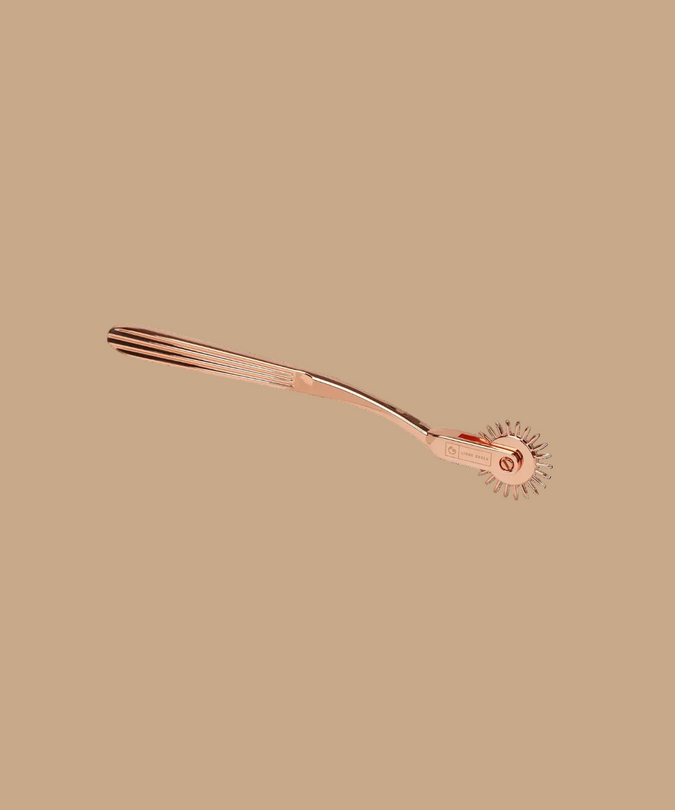 Liebe Seele X-Rose Single Row Wartenberg Pinwheel — Rose Gold