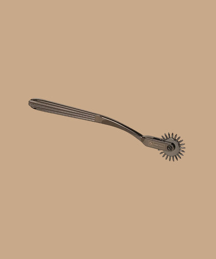 Liebe Seele X-Rose Single Row Wartenberg Pinwheel — Silver Liebe Seele X-Rose Single Row Wartenberg Pinwheel — Silver